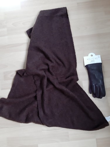 Schal und handschuhe - schal, set