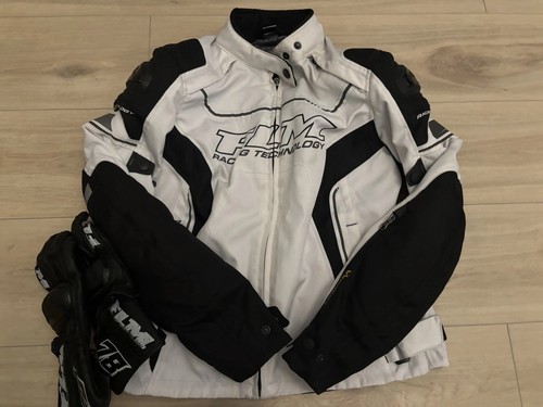Motorrad set jacke neuwertig - set,