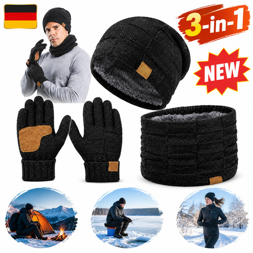 Wintermütze handschuhe - wintermütze,