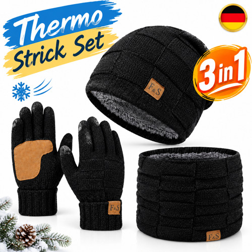 Mütze schal handschuhe - handschuhe, set