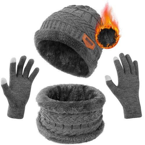 Wintermütze schal handschuhe - schal,
