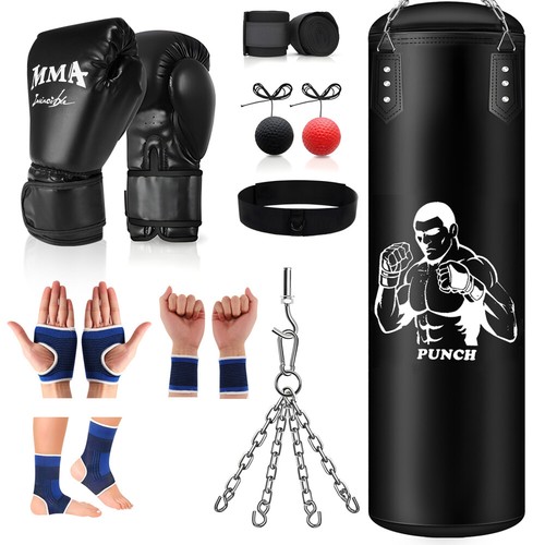 Boxsack set boxhandschuhen - set,
