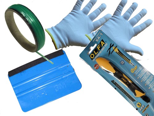 Carwrap set profi folierer - set,