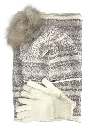 Mütze schal handschuhe set - schal,