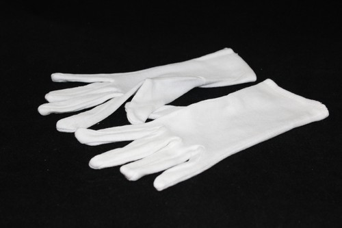 Baumwollhandschuhe weiß