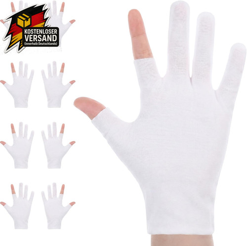 Baumwollhandschuhe fingerlose - baumwollhandschuhe,
