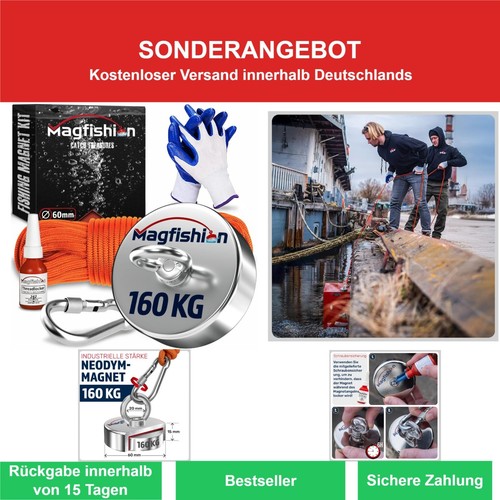Magfishion magnetfischen set - magnetfischen,