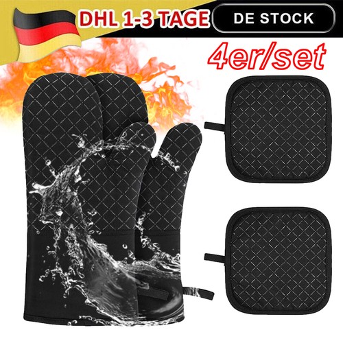 4er set topfhandschuhe - 4er/set,