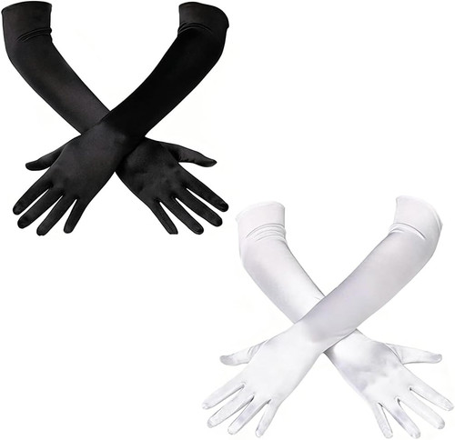 Paar lange handschuhe damen - handschuhe,