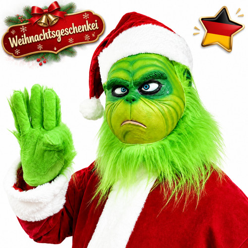 Weihnachten grinch maske - weihnachten,