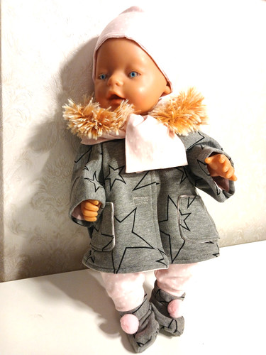 Puppenkleidung cm winter - cm,