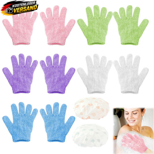 Körperpeeling handschuhe set - körperpeeling,