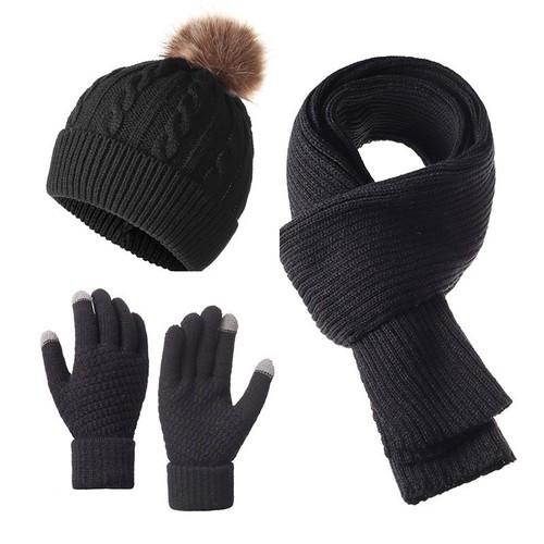 Für damen mit pom - pom, fleece