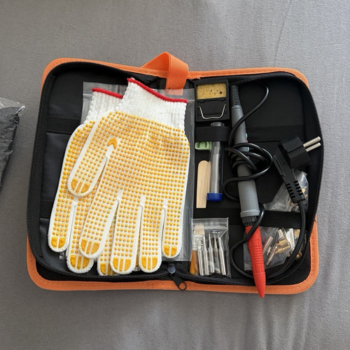 Lötkolben set schwarz - lötkolben-set,