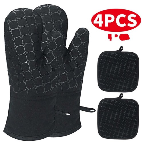 4tlg topfhandschuhe - 4tlg.,
