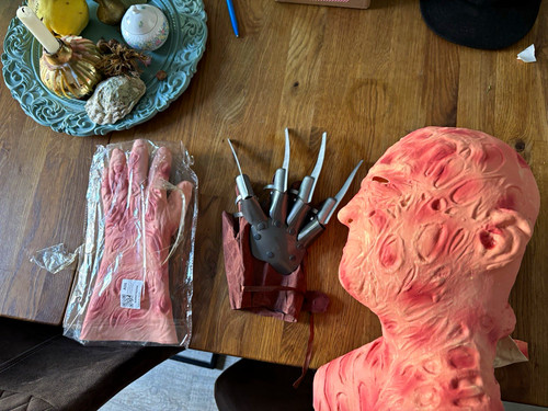 Freddy krueger latexmaske - freddy,