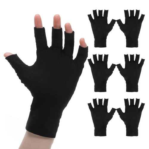 Fingerlose baumwollhandschuhe - fingerlose,